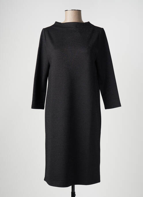 Robe mi-longue noir STREET ONE pour femme