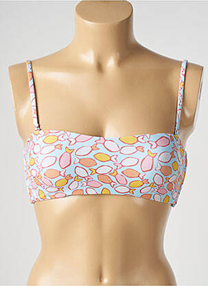 Haut de maillot de bain bleu COMPAÑIA FANTASTICA femme