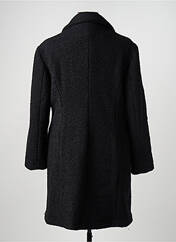 Manteau long noir QUATRE VINGT JOURS pour femme seconde vue