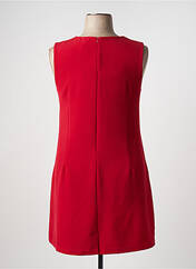 Robe mi-longue rouge QUATRE VINGT JOURS pour femme seconde vue