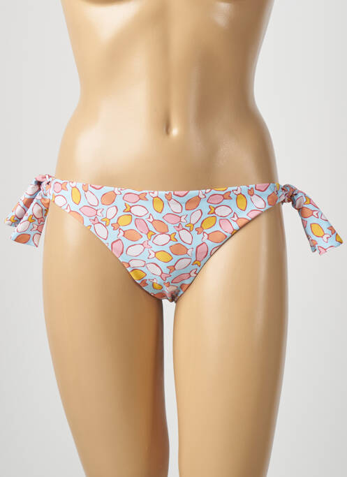 Bas de maillot de bain bleu COMPAÑIA FANTASTICA femme