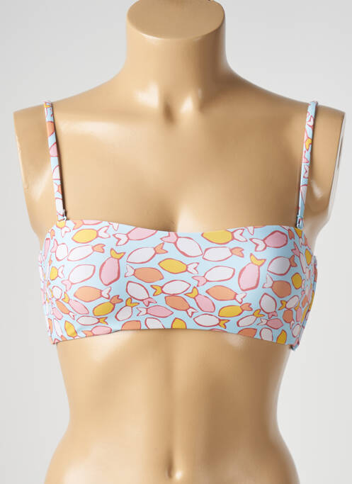 Haut de maillot de bain bleu COMPAÑIA FANTASTICA femme
