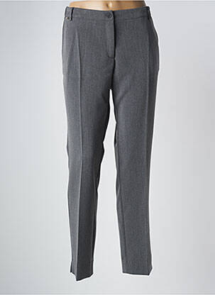 Pantalon slim gris QUATRE VINGT JOURS femme