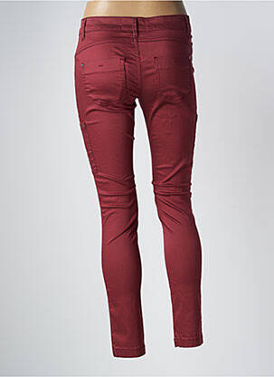 Pantalon slim rouge STREET ONE femme