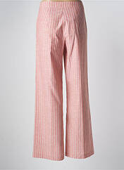 Pantalon large rose QUATRE VINGT JOURS pour femme seconde vue