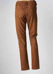 Pantalon slim marron QUATRE VINGT JOURS pour femme seconde vue