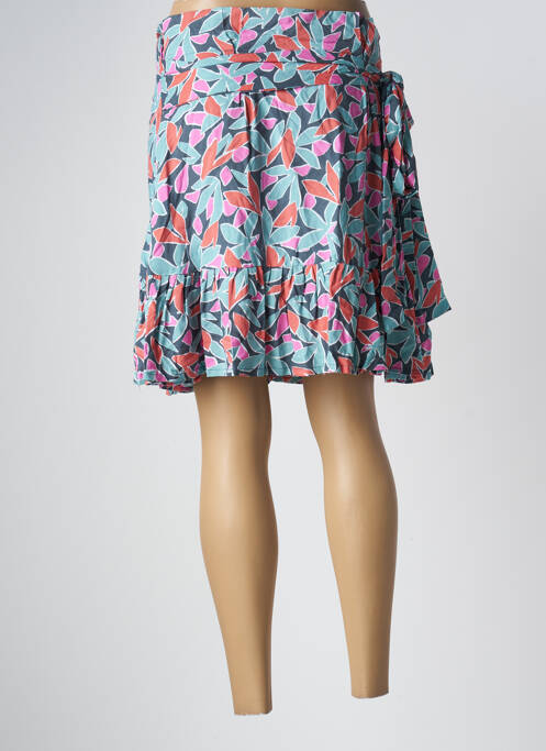 Jupe mi-longue bleu COMPAÑIA FANTASTICA pour femme