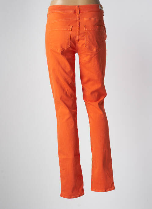 Pantalon slim orange STREET ONE pour femme