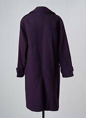 Manteau long violet MORGAN pour femme seconde vue