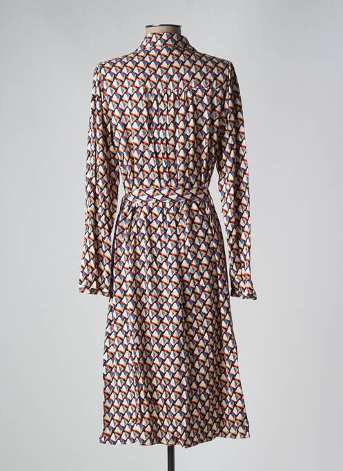 Robe mi-longue beige C'EST BEAU LA VIE pour femme