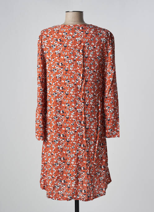 Robe mi-longue marron ÉTYMOLOGIE pour femme