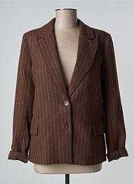 Blazer poches marron SURKANA femme
