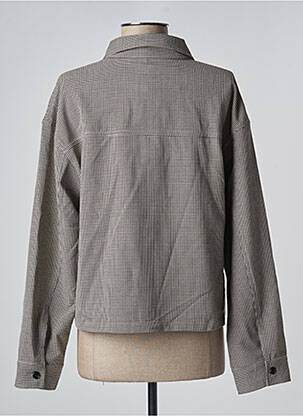 Veste casual coupe droite marron C'EST BEAU LA VIE femme