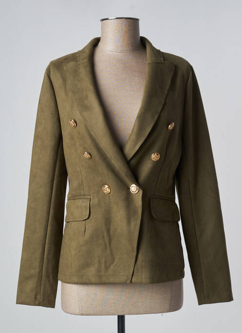 Blazer vert H F WOMAN COLLECTION pour femme