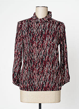 Top stretch manches 3/4 noir SIGNATURE femme