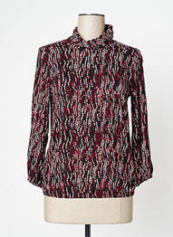 Top tissage jersey manches 3/4 noir SIGNATURE femme