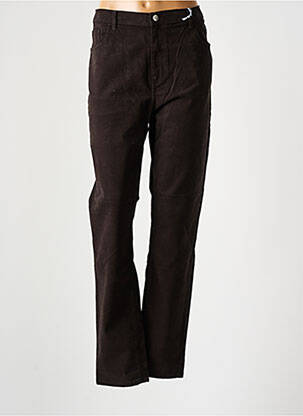 Pantalon slim stretch taille normale marron IMPAQT femme