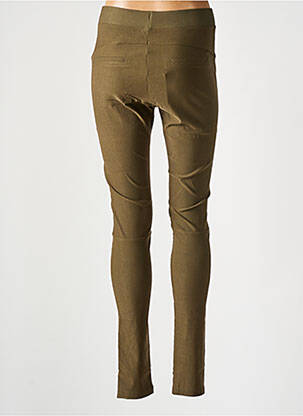 Legging taille haute taille haute vert NÜ femme