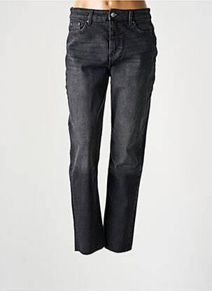 Jean coupe mom poches taille haute noir B.YOUNG femme
