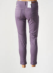 Pantalon 7/8 violet LCDN pour femme seconde vue