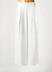 Pantalon large blanc NÜ pour femme seconde vue