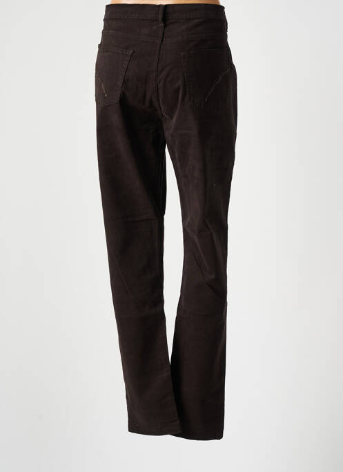 Pantalon slim marron IMPAQT pour femme