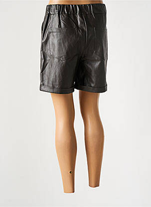 Bermuda taille élastique taille normale marron C'EST BEAU LA VIE femme
