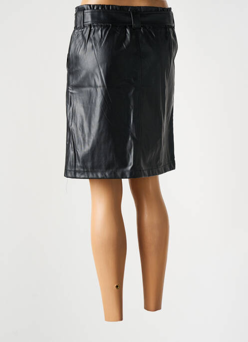 Jupe mi-longue noir ESCANDELLE pour femme