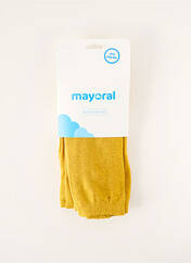 Collants jaune MAYORAL pour fille seconde vue