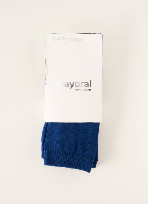 Collants stretch bleu MAYORAL fille