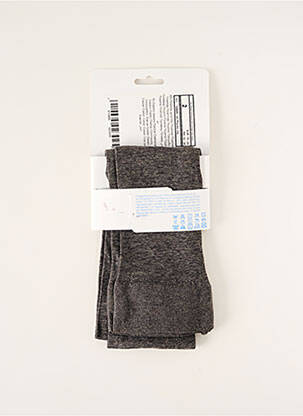 Collants tissage chiné gris MAYORAL fille