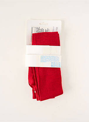 Collants stretch rouge MAYORAL fille