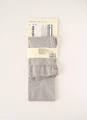 Collants tissage chiné gris MAYORAL fille