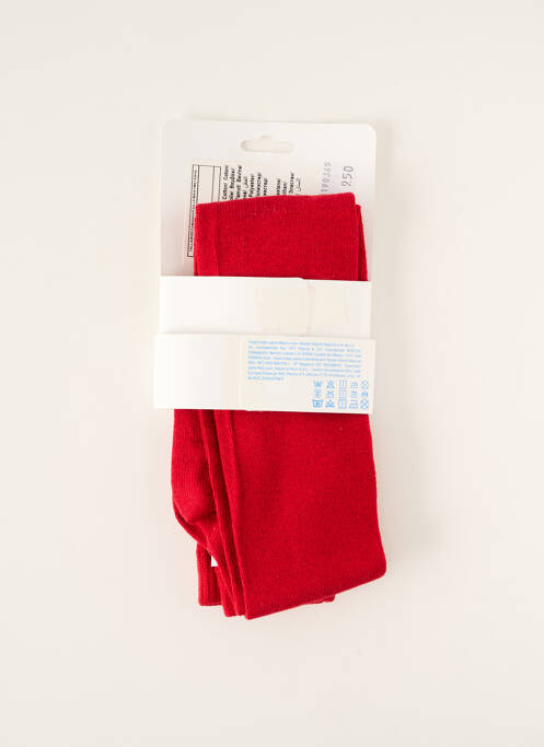 Collants stretch rouge MAYORAL fille