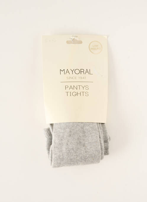 Collants gris MAYORAL pour fille