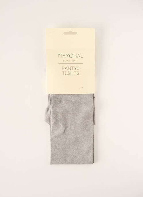 Collants gris MAYORAL pour fille