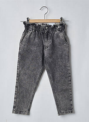 Jeans coupe slim gris MAYORAL pour fille