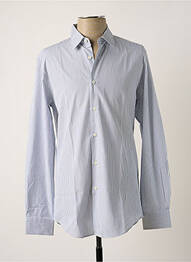 Chemise manches longues imprimé rayures bleu PAL ZILERI homme