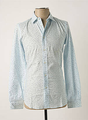 Chemise manches longues manches longues bleu PAUL SMITH homme