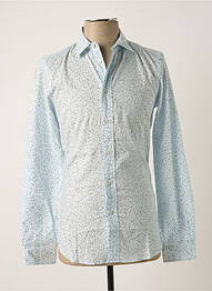 Chemise manches longues imprimé fantaisie bleu PAUL SMITH homme