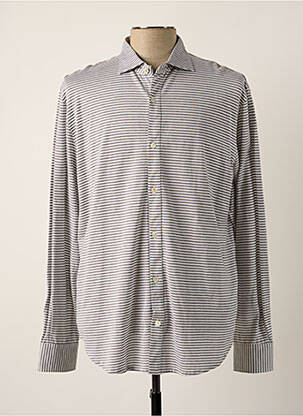 Chemise manches longues manches longues beige ELEVENTY homme