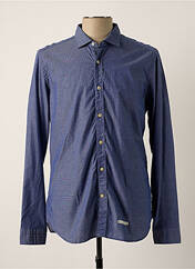 Chemise manches longues bleu TINTORIA MATTEI 954 pour homme seconde vue