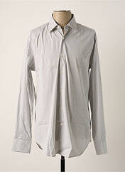 Chemise manches longues gris PAL ZILERI pour homme seconde vue