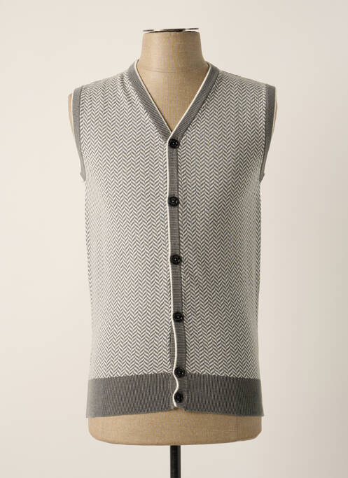 Gilet sans manche gris ELEVENTY pour homme