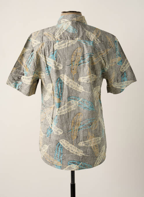 Chemise manches courtes gris IRON AND RESIN pour homme