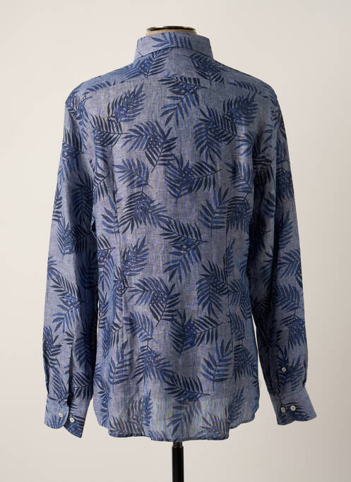 Chemise manches longues bleu LAB pour homme