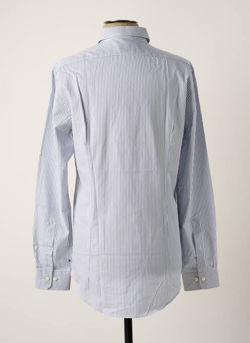 Chemise manches longues bleu PAL ZILERI pour homme