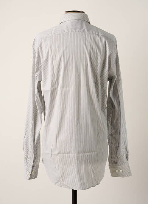 Chemise manches longues gris PAL ZILERI homme