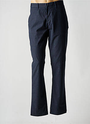 Pantalon droit tissage popeline taille normale bleu PAUL SMITH homme