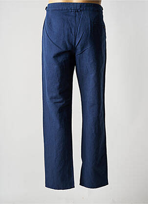 Pantalon droit tissage popeline taille normale bleu ORLEBAR BROWN homme